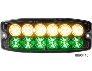 Buyers Products LIGHT STROBE 5 14in 12 LED AMBER 1949091 