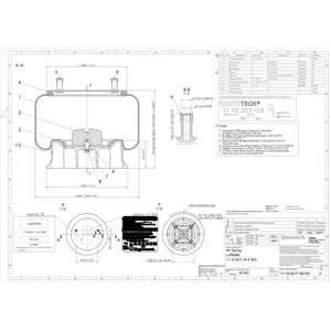 ContiTech Air Spring / 11 10.5CT-16 A 9 6854992 