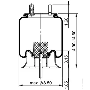 ContiTech Air Spring / 2120 6854798 