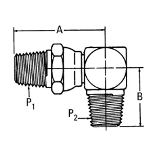 Eaton Adaptr Pipe Elbow 2158108 