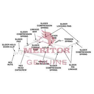 Meritor Slider Pad Kit 2746280 