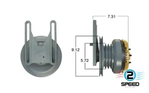 Kit Masters Reman Fan Clutch 3021547 