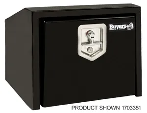 Buyers Products TOOLBOX SLANT 14Hx12DX30L SST T HDL BLK 1573940 