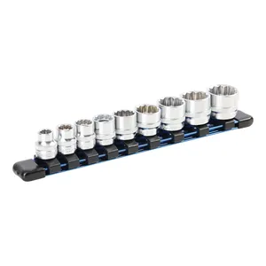 Great Neck Saw 9PC 3 8 DRIVE LOW PROF SAE SET 1984285 