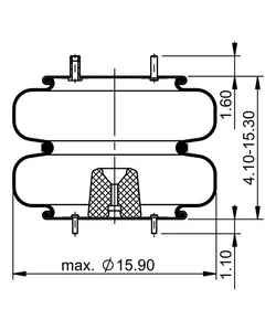 Automann Air Spring Doub 950854 