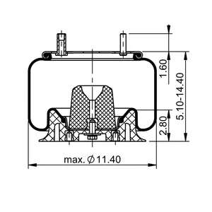 ContiTech Air Spring / 1R12-178 / 9379 6855756 