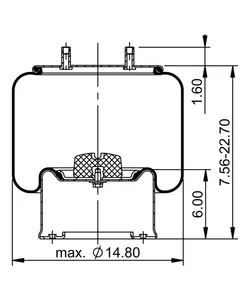Automann Air Spring Roll 380580 