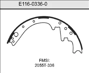 Bendix BRAKE SHOE 447148 