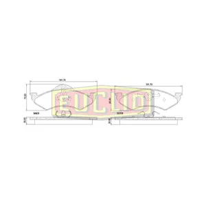 Meritor DISC PAD SET 757138 