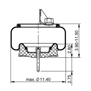 ContiTech Air Spring / 9 9-9 P 859 (BK) 6853002 