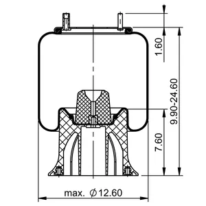 ContiTech Air Spring / 1R12-281 / 9130 6857002 