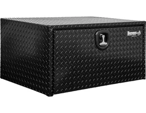 Buyers Products TOOLBOX ALUMINUM 18X24X36 BLK PDR COAT 1574326 