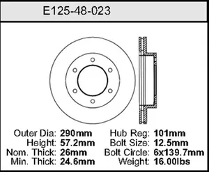 Bendix ROTOR 440744 