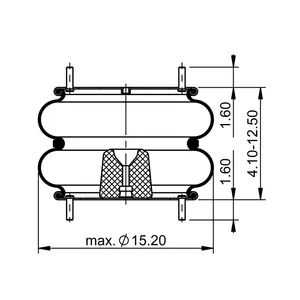 ContiTech Air Spring / 2B14-359 / 7140 6855508 
