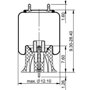 ContiTech Air Spring / 9619 6856284 