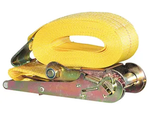 Buyers Products TIE DOWN,RATCHET,1 PC,3inX27ft,FLAT-HOOK 1933654 
