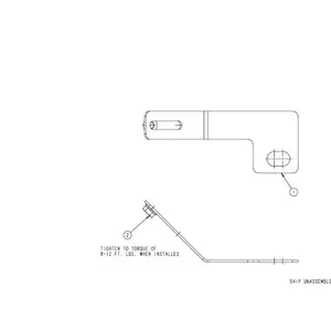 Haldex Bracket Kit For Automatic Brake Adjuster 2117984 