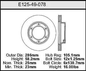 Bendix ROTOR 443206 