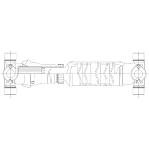 Spicer DRIVESHAFT 830458 