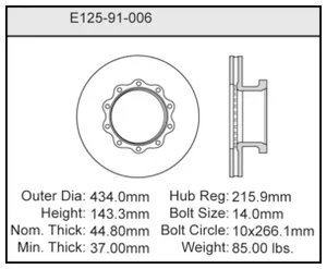 Bendix ROTOR 457196 