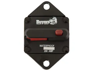 Buyers Products CIRCUIT BREAKER,200 AMP, PUSH-TO-TRIP 1575464 
