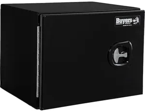 Buyers Products TOOLBOX BLK SMTH ALUM 18X18X24 SWG DOOR 1573740 