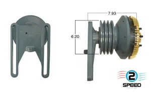 Kit Masters Reman Fan Clutch 3018680 