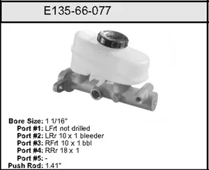 Bendix MASTER CYLINDER 450368 
