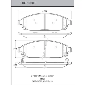 Bendix DISC PAD 455442 
