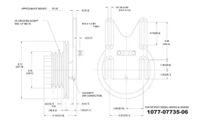 Kit Masters FAN HUB ASSY 3001374 