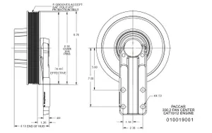 Kit Masters FAN HUB ASSY 2991562 