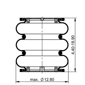 ContiTech Air Spring / FT 330-29 503 CT 6855890 
