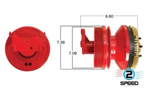 Kit Masters Reman Fan Clutch 3018850 