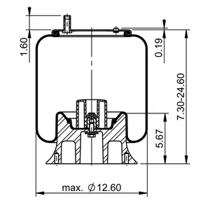 ContiTech Air Spring / 1R12-467 6855542 