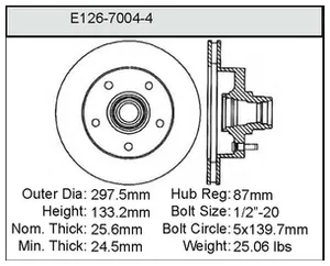 Bendix ROTOR 454670 