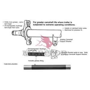 Meritor Cam Tube 1000147 