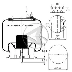 Automann Air Suspension Spring 275292 