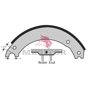 Meritor Lined Shoe 1046700 