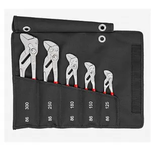 SEE TOOL WEB(WB) 5 PC PLIERS WRENCH SET IN A TOOL ROLL 1262764 