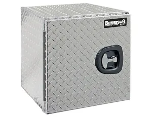 Buyers Products TOOLBOX ALUMINUM 24X24X24 SWG DR T HDL 1573722 