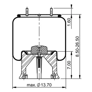 ContiTech Air Spring / 1R14-030 / 9158 6854648 