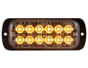 Buyers Products LIGHT,STROBE,4-1/2in,12-LED,AMBER, 1575756 