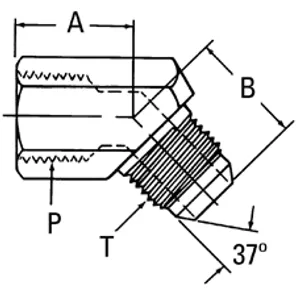 Eaton Adaptr  Sae37 Bulkhdasy 2155034 