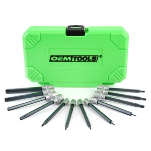 Great Neck Saw 12 Piece SAE Extra Long Hex Bit Socket Set 1986054 