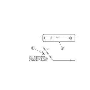 Haldex Bracket Kit For Automatic Brake Adjuster 2114002 
