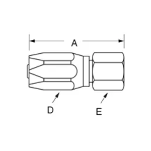 Eaton Hose End (reus) 882930 