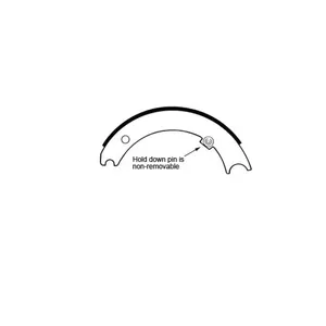 Haldex BRAKE SHOE 674936 