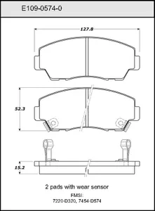 Bendix DISC PAD 444116 
