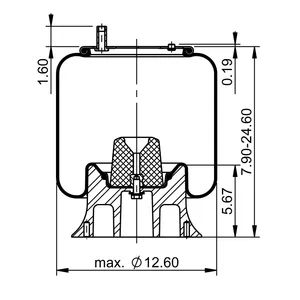 ContiTech Air Spring / 1R12-467 6854918 