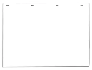 Buyers Products MUD FLAP 24X18X 150 THICK WHITE W 1576078 
